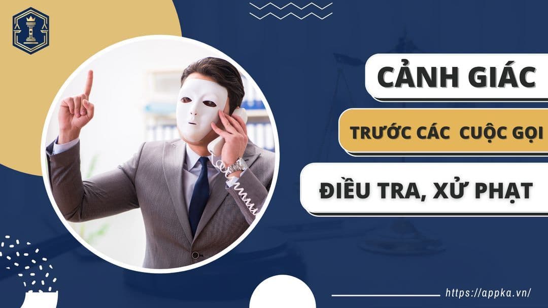 Cảnh giác trước các cuộc gọi điều tra, xử phạt 